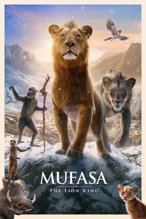 Mufasa: Aslan Kral (2024) film posteri