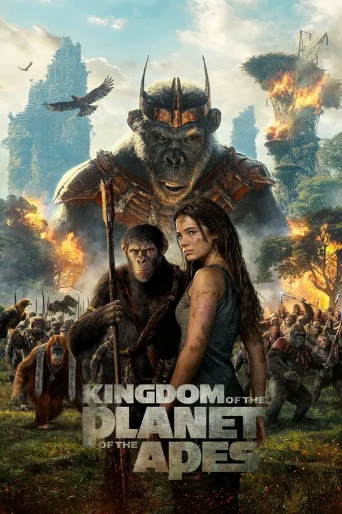 Maymunlar Cehennemi: Yeni Krallık (2024) film posteri